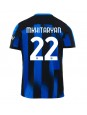 Moški Nogometna dresi replika Inter Milan Henrikh Mkhitaryan #22 Domači 2023-24 Kratek rokav